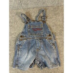 Vintage Levi Strauss Authentic Toddler boys short overall 6 9 Months